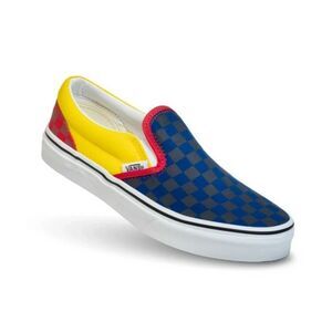 Vans Classic Slip-On OTW Rally Checkerboard Skate Shoe Sneaker Multicolr sz 6.5